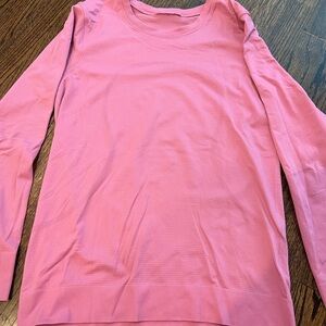 Lululemon Pink Swiftly Long Sleeve